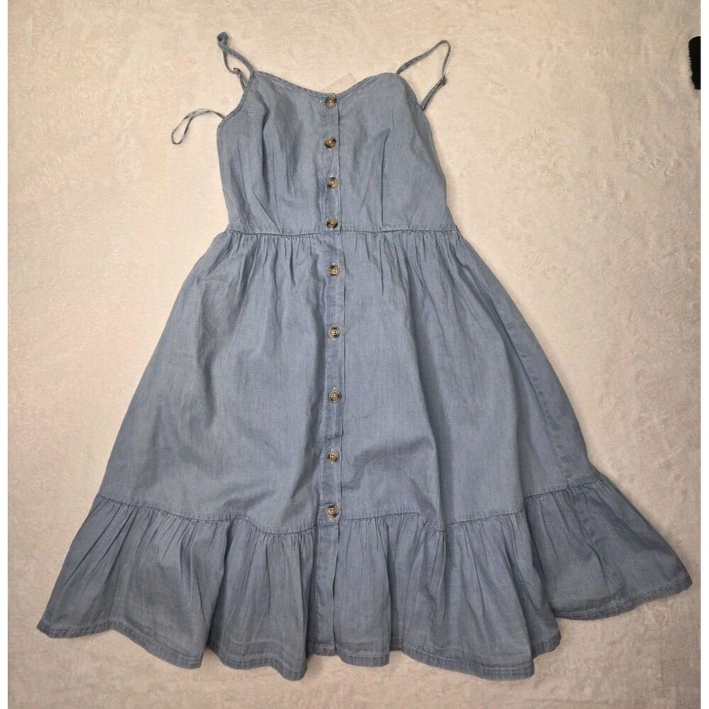 Japna Small Denim Dress NWT Spahgetti Straps